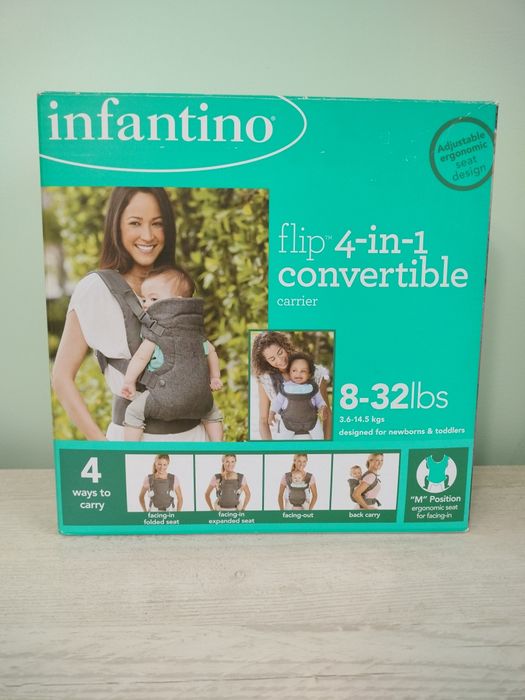 Nosidełko ergonomiczne 4 w 1