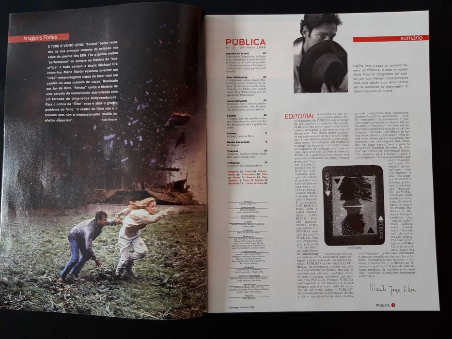 N.° 1 da revista Pública (1996)