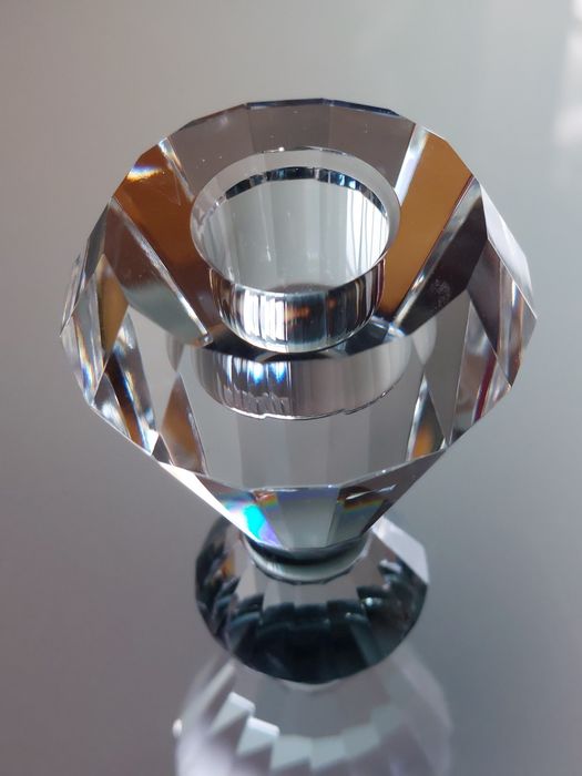 Faceted Crystal Candlestick64740291175170126
