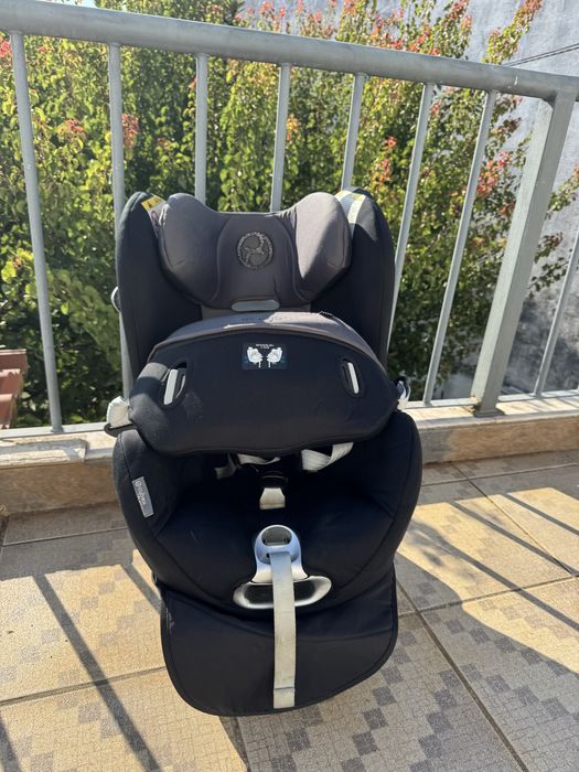 Cadeira Auto Cybex Sirona Platinum Gr. 0+ ,1 com Isofix e Rotativa