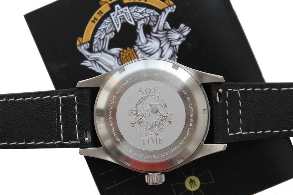 Мех. годинник з японським автоматичним механізмом NH35A "S.O.F. TIME"