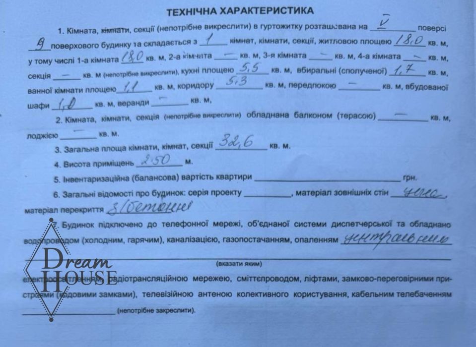 Продаж 1 кімнатної квартири