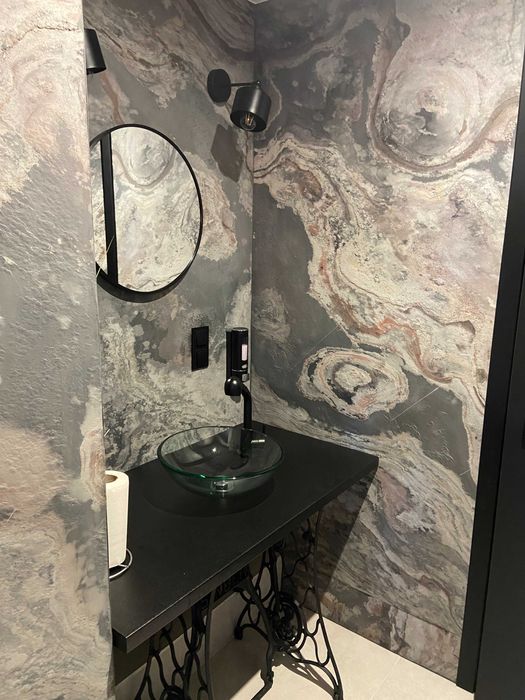 amethyst PIĘKNY KAMIEŃ w ROLCE fornir kamienny bezpośredni IMPORTER