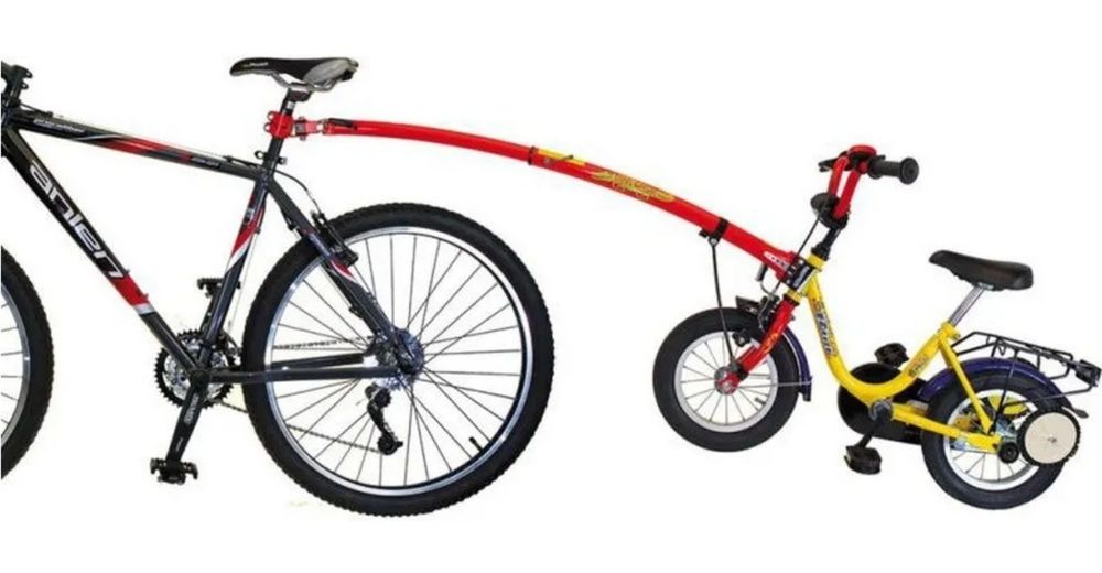 Trail-Gator Original – Barra de Reboque para Bicicleta de Criança