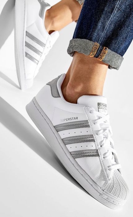 Adidas Superstar skorzane białe nowe oryginalne buty damskie