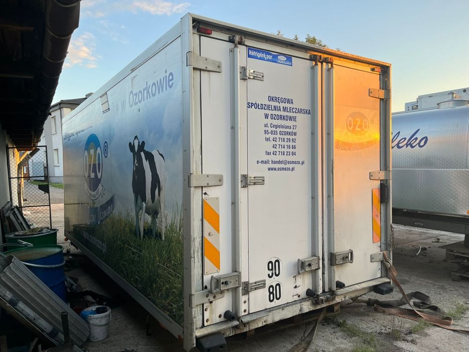 Kontenerchłodnia 5m agregat380v gwarancja z transportem grube Sciany