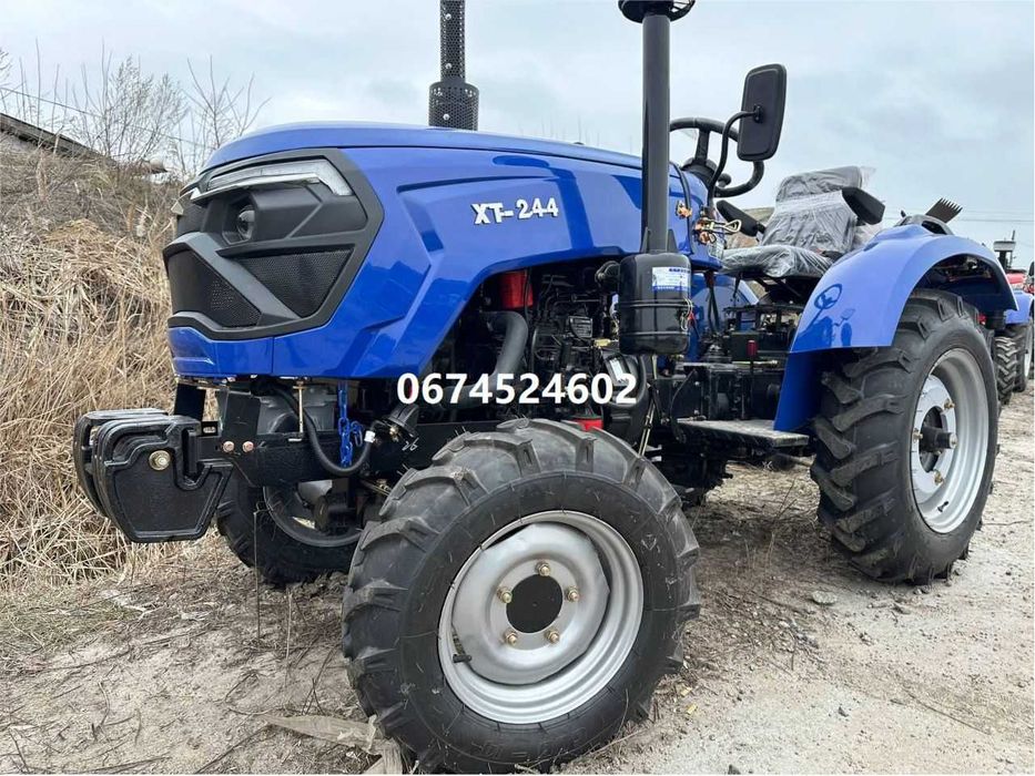 Мінітрактор Форте ХТ-244 редукторний міст доставка безкоштовна 4х4