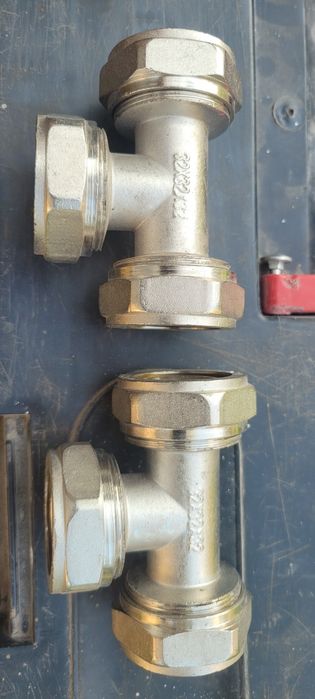 Trójnik pex Alu pex 32mm