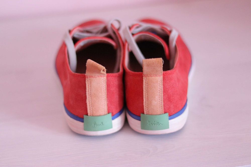 Sapatilhas Paul Smith em camurça