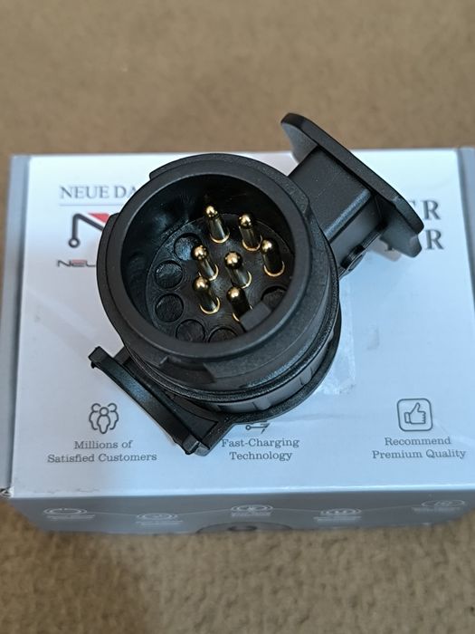 Adaptador de reboque de 13 pinos para 7 pinos