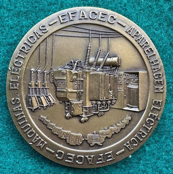 Medalha em bronze EFACEC