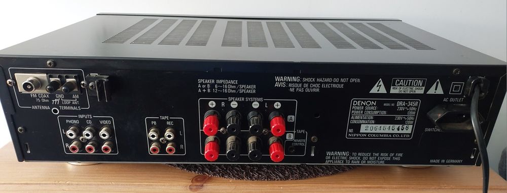 Denon ampituner DRA-345R
