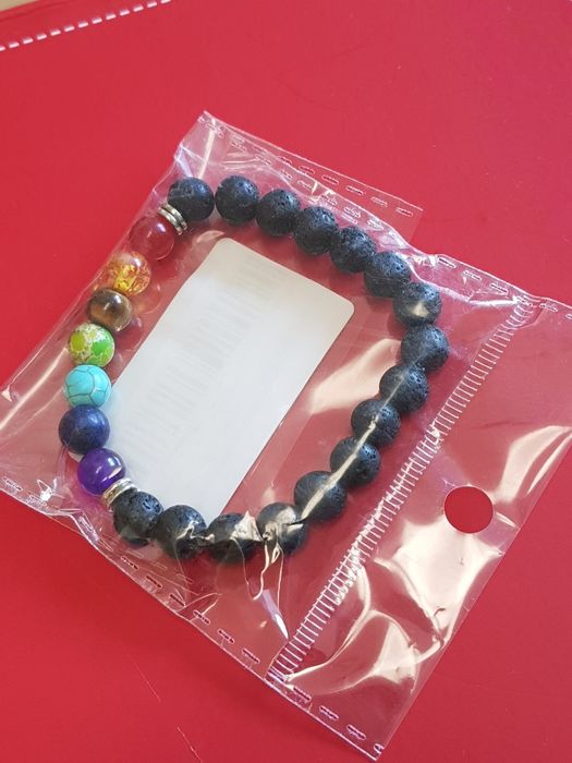 Pulseira pedras cristais 7 chakras * vários modelos