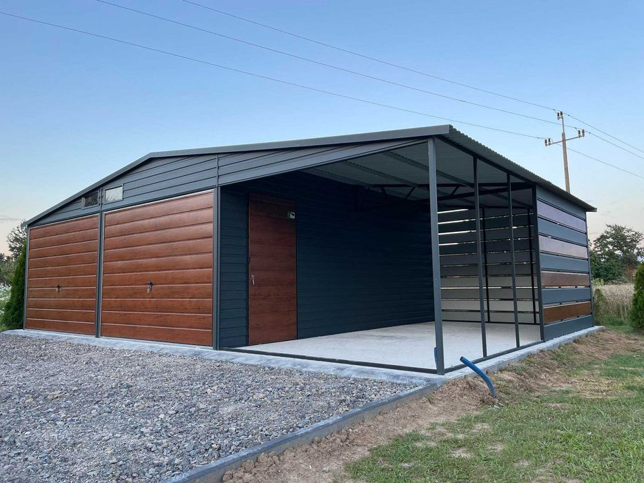 Garaż blaszany Premium schowek/domek Producent SZYBKIE TERMINY