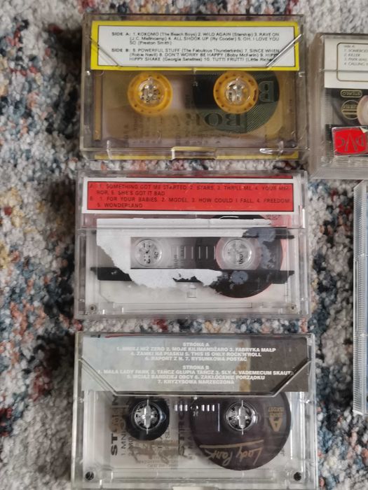 Kasety De Mono Coctail George Michael Simply Red 4 szt