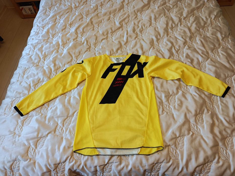 Dziecięca młodzieżowa  bluza na crossa quada enduro Fox 180 r. YXL jak nowa