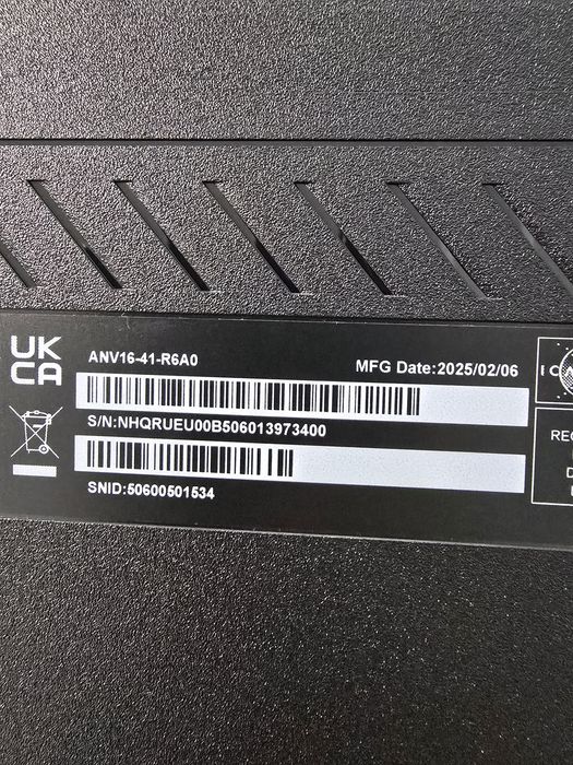 Acer Nitro V16 Ryzen 8645 Rtx 4060. Новое состояние