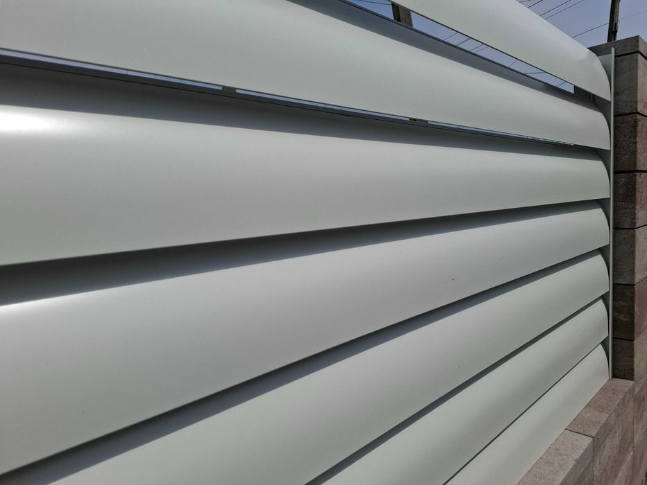 Ogrodzenie żaluzjowe premium, ogrodzenie posesyjne nowoczesne