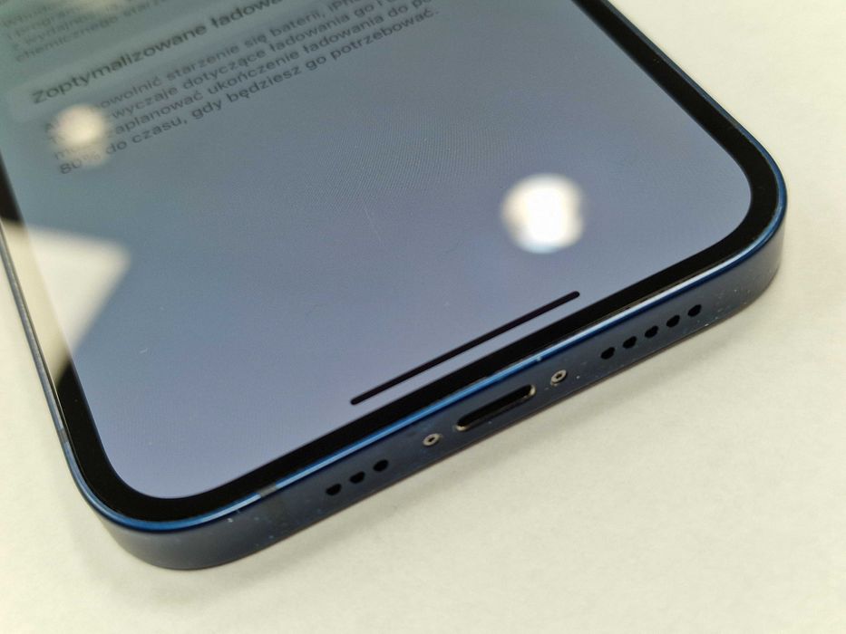 Iphone 12 128GB/ Blue/ Bat 81%/ Grade B/ Gwarancja + ładowarka