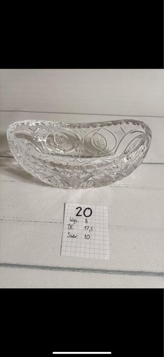 Sprzedam krysztaly z PRL-u