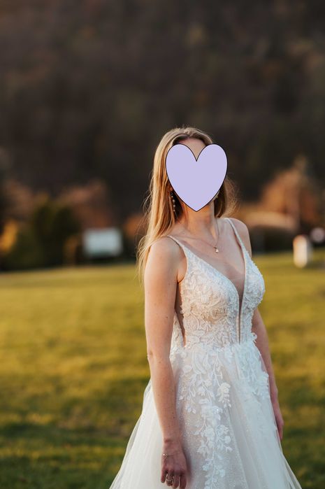 Piękna suknia ślubna