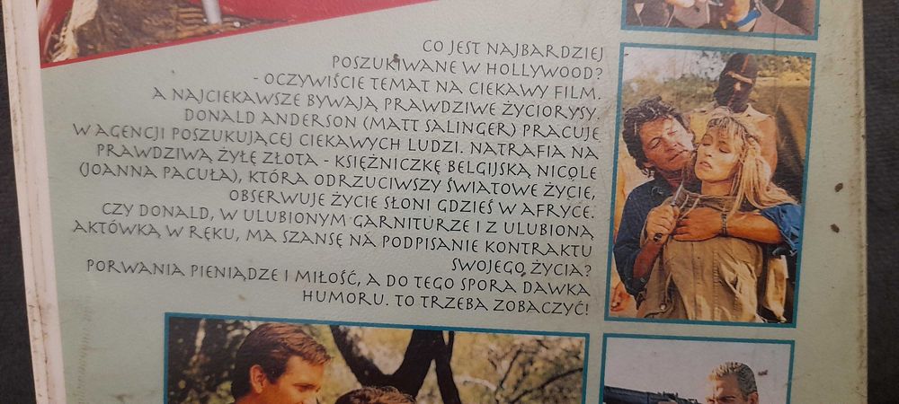 Kaseta VHS Unikat Film Przygodowy