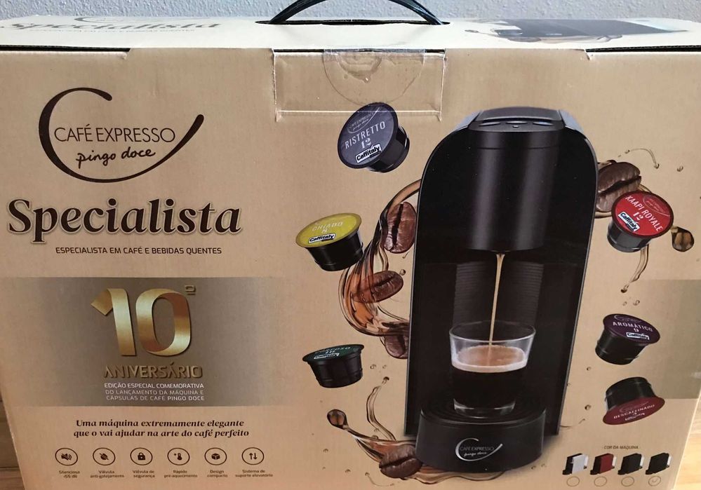 Maquina Café Preta - Pingo Doce Specialista 10º Aniversário