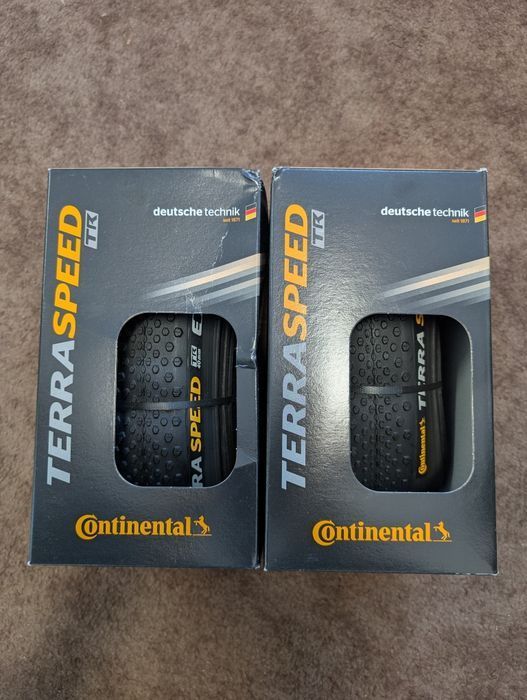 Opony Continental Terra Speed 700x40C (40-622) TLR nowe 2 szt