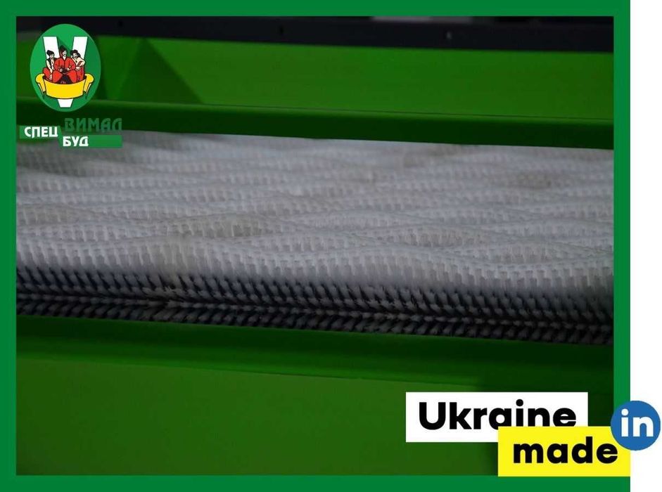 Щіточна машина для сухого очищення овочів BRUSHER ВИМАЛСПЕЦБУД