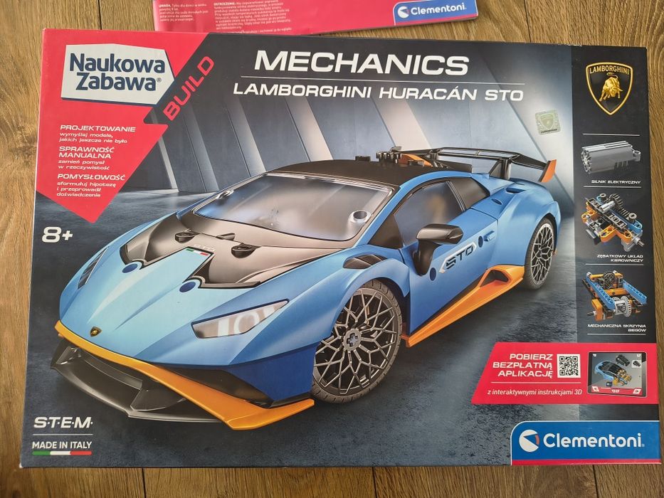 Clementoni Naukowa Zabawa Lamborghini  Huracan Sto