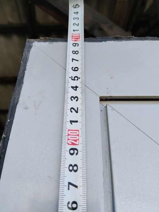 Drzwi aluminiowe zewnętrze 110 x 210 i 100 x 210