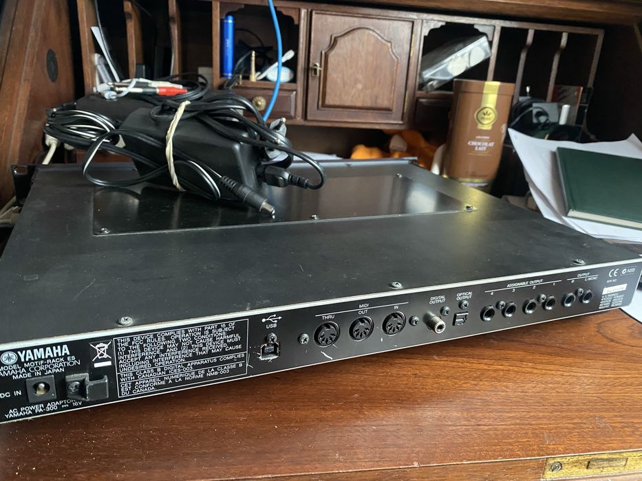 Yamaha motif es sintetizador rack