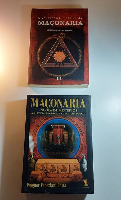 Livros da Maçonaria Portuguesa e Internacional | Ver descrição e fotos