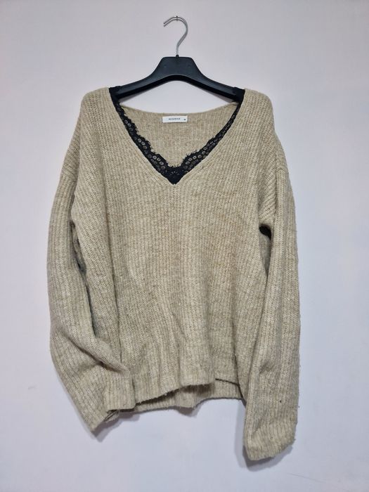 Sweter z koronka Reserved M