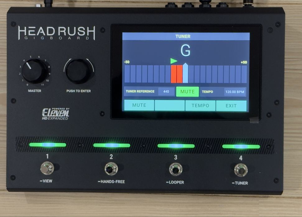 Pedaleira HeadRush Gigboard