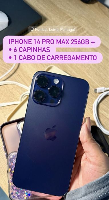 iPhone 14 Pro Max 256GB – Única Dona (Excelente Estado)
