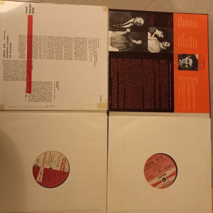 Conjunto de discos em Vinil de Musica classica