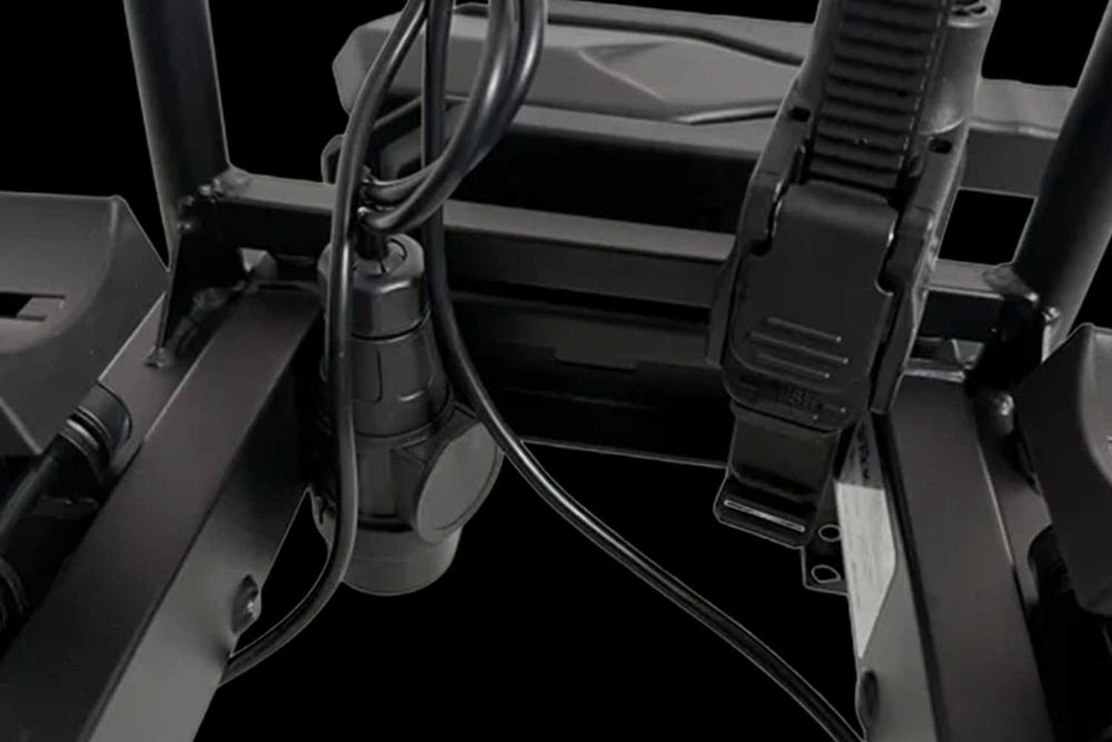 Bagażnik Rowerowy na hak Platforma INTER PACK VELOX 3 rowery LED SKŁADANY  e-bike