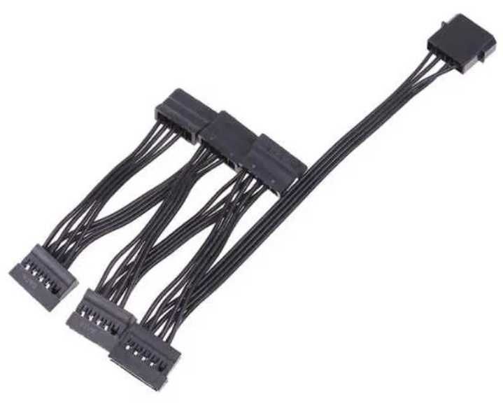 SATA на 6 разъемов на MOLEX - питание SATA / все для 2.5 и 3.5 HDD SSD ...
