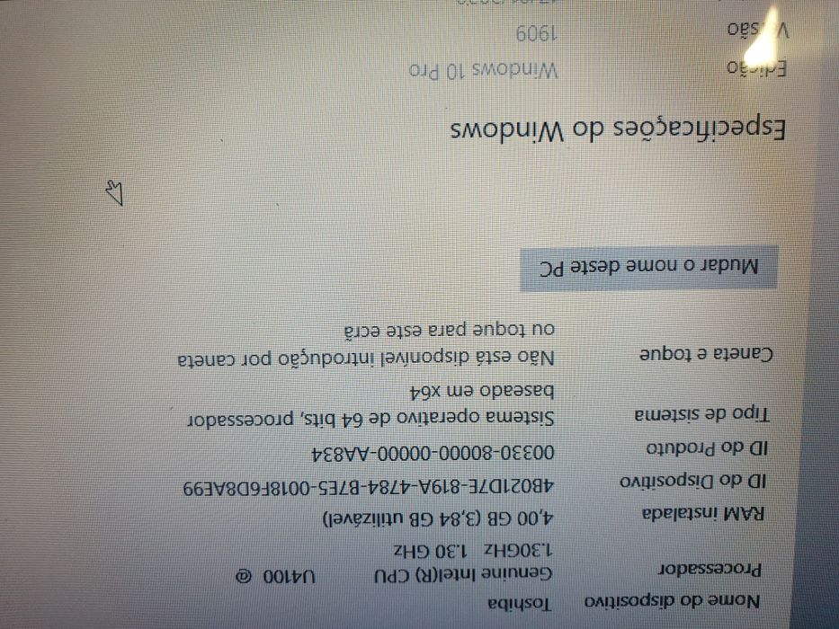 Portatil Toshiba 13,3"