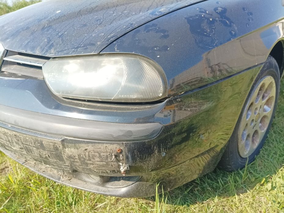 Alfa 156 JTD silnik Momo skóra zderzak maska