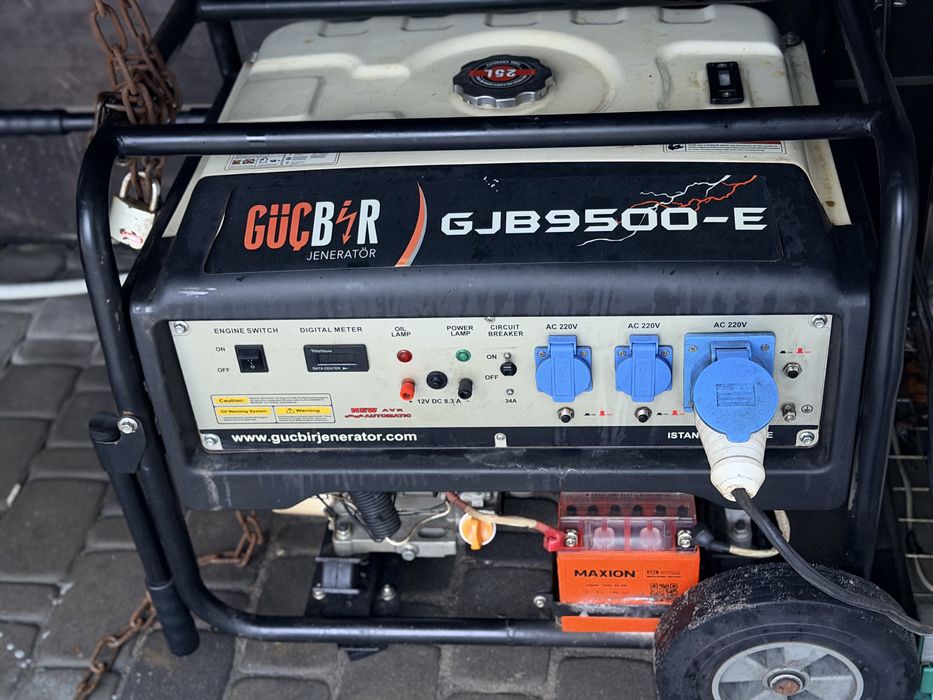 Генератор GUCBIR  GJB 9500 Е  8 кВт