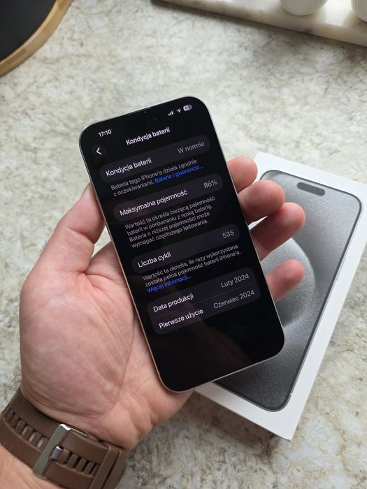 IPhone 15 Pro Max 256GB IDEALNY STAN n