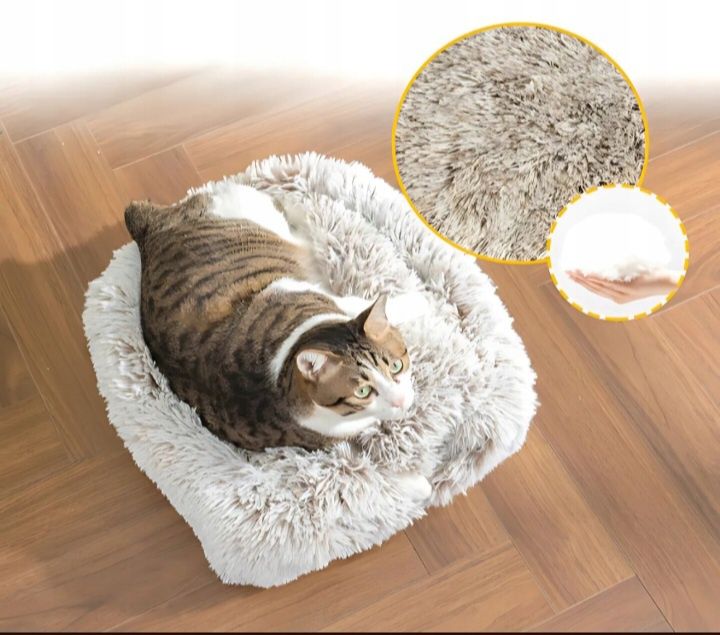 Legowisko Dla Kota Jaskinia Igloo 2w1