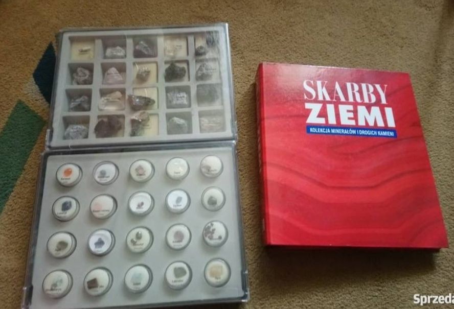 SKARBY ZIEMI KOLEKCJA kamienie i minerały