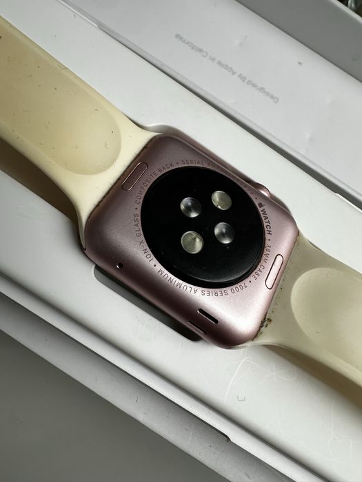 Apple watch 2 pudrowy róż gold rose