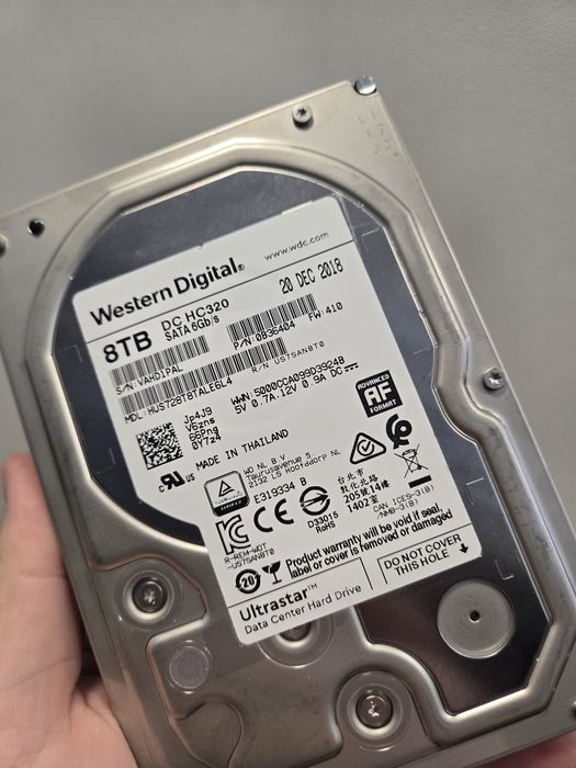 Dysk HDD Western Digital 8TB