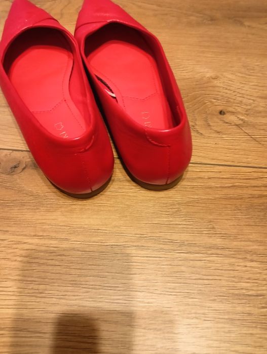 Buty skórzane Lasocki baleriny damskie