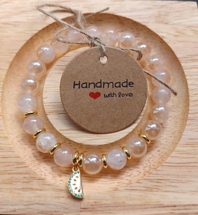 Bransoletka z kamienia naturalnego Handmade