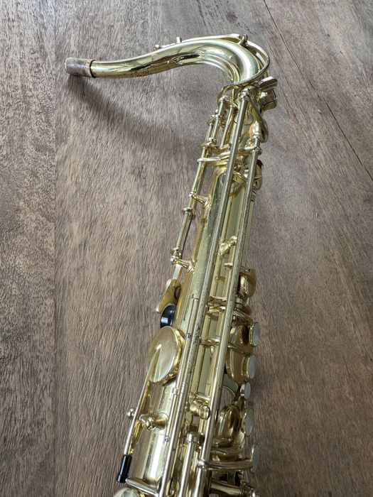 Saksofon tenorowy Yamaha YTS-61 purple logo po serwisie